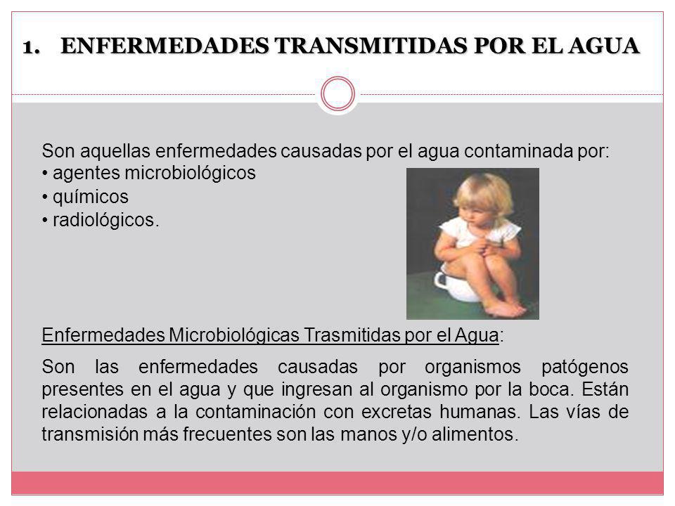 Enfermedades causadas por consumo de agua contaminada